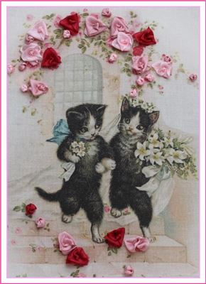 Silk Ribbon Embroidery Kit - Rose Wedding